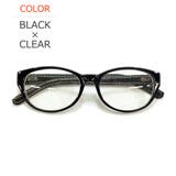 BLACK×CLEAR | 【全5色】 サングラス 伊達メガネ | MERRY PLEASURE