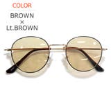BROWN×Lt.BROWN | サングラス 伊達メガネ メンズ | MERRY PLEASURE