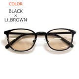 BLACK×Lt.BROWN | サングラス 伊達メガネ メンズ | MERRY PLEASURE