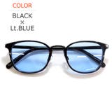 BLACK×Lt.BLUE | サングラス 伊達メガネ メンズ | MERRY PLEASURE