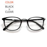 BLACK×CLEAR | サングラス 伊達メガネ メンズ | MERRY PLEASURE
