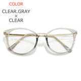 CLEAR.GRAY×CLEAR | サングラス 伊達メガネ メンズ | MERRY PLEASURE