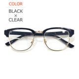 BLACK×CLEAR | 【全4色】 伊達メガネ サングラス | MERRY PLEASURE