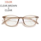 CLEAR.BROWN×CLEAR | サングラス 伊達メガネ メンズ | MERRY PLEASURE