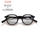 BLACK×Lt.SMOKE | サングラス 伊達メガネ メンズ | MERRY PLEASURE