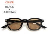 BLACK×Lt.BROWN | サングラス 伊達メガネ メンズ | MERRY PLEASURE