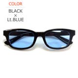 BLACK×Lt.BLUE | サングラス 伊達メガネ メンズ | MERRY PLEASURE