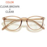 CLEAR.BROWN×CLEAR | サングラス 伊達メガネ メンズ | MERRY PLEASURE