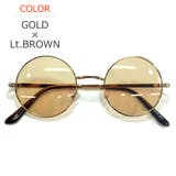GOLD×Lt.BROWN | サングラス 伊達メガネ メンズ | MERRY PLEASURE