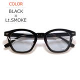 BLACK×Lt.SMOKE | サングラス 伊達メガネ メンズ | MERRY PLEASURE
