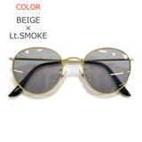 BEIGE×Lt.SMOKE | サングラス 伊達メガネ メンズ | MERRY PLEASURE