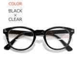 BLACK×CLEAR | 老眼鏡 メンズ レディース | MERRY PLEASURE