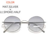 MAT.SILVER×Lt.SMOKE.HALF | 調光サングラス ブルーライトカット PCメガネ | MERRY PLEASURE