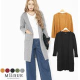 ロングカーディガン 秋 カーディガン | MiiDUE | 詳細画像6 