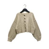 ベージュ | 前後2way ニット トップス | MiiDUE