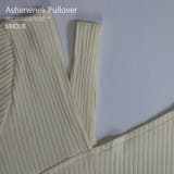 アシンメトリー トップス アシンメトリーリブニット | MiiDUE | 詳細画像11 