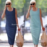 タイト×きれいめカジュアルに♪マキシワンピ リゾート 夏 | MiiDUE | 詳細画像7