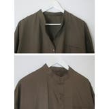 バンドカラーシャツ 長袖シャツ 白シャツ | MiiDUE | 詳細画像16 