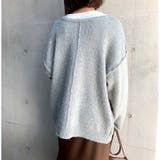 前後2way ニット トップス | MiiDUE | 詳細画像8 