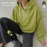 裏毛 パーカー トップス | MiiDUE | 詳細画像1 