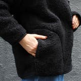 ボア ボアジャケット ブルゾン ボアブルゾン ジャケット レディース | MiiDUE | 詳細画像11 