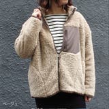 ボア ボアジャケット ブルゾン ボアブルゾン ジャケット レディース | MiiDUE | 詳細画像14 