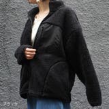 ボア ボアジャケット ブルゾン ボアブルゾン ジャケット レディース | MiiDUE | 詳細画像4 