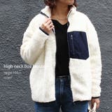 ボア ボアジャケット ブルゾン ボアブルゾン ジャケット レディース | MiiDUE | 詳細画像6 