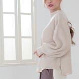 ボトルネック モックネック ニット | MiiDUE | 詳細画像8 