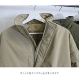 中綿モッズコート ミリタリージャケット ミリタリーコート | MiiDUE | 詳細画像12