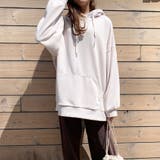 裏毛 フードパーカー パーカー | MiiDUE | 詳細画像6 