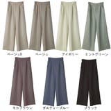 ワイドパンツ レディース きれいめ | MiiDUE | 詳細画像2