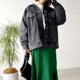 デニムジャケット オーバーサイズ レディース | MiiDUE | 詳細画像3 