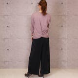 前後2way使える！ニット ニットソー ツイストデザイン | MiiDUE | 詳細画像5 