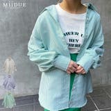 シャツ 長袖 ストライプシャツ | MiiDUE | 詳細画像1 