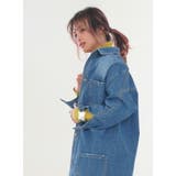 デニムコート デニムロングジャケット ロング | MiiDUE | 詳細画像6 