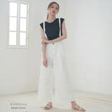 オフホワイト | サスペンダー取り外しOK!サロペット デニム パンツ | MiiDUE