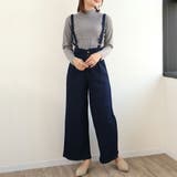 サスペンダー取り外しOK!サロペット デニム パンツ | MiiDUE | 詳細画像11