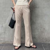 ベージュ | フレアパンツ フレア パンツ | MiiDUE