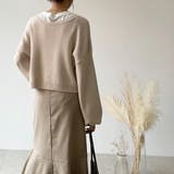 前後2way ニットカーディガン レディース | MiiDUE | 詳細画像6 