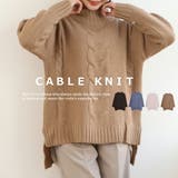 ケーブルニット レディース トップス | MiiDUE | 詳細画像1