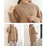 ケーブルニット レディース トップス | MiiDUE | 詳細画像4