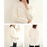 ケーブルニット レディース トップス | MiiDUE | 詳細画像6