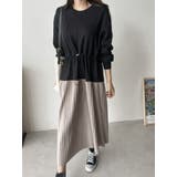 裏起毛 ワンピース ワンピ | MiiDUE | 詳細画像4