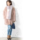 フェイクファー 配色 ティペット | mili an deni | 詳細画像8 