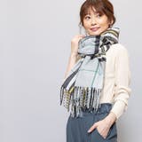 ストール チェック柄 大判 | mili an deni | 詳細画像9 