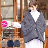 中綿変形ストール ファイバーダウン ベスト | mili an deni | 詳細画像2 