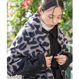 グレー | レオパード起毛ストール 大判 ストール | mili an deni