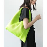 アップルグリーン | メッシュトライアングルバッグ 鞄 マグネットホック | mili an deni