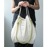 アイボリー | ２ＷＡＹロープトートバッグ ショルダーバッグ ハンドバッグ | mili an deni